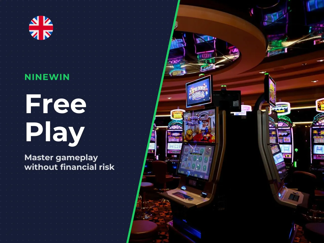 Free play vs real money key