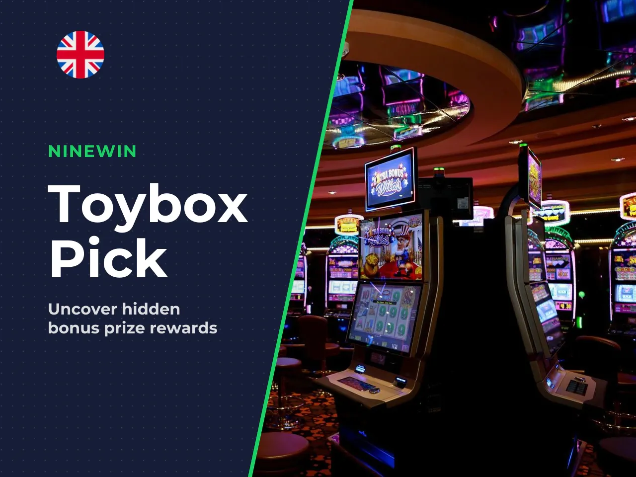 Toybox pick bonus and prize selection